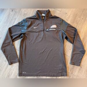 Nike St. Bonaventure University Bonnie’s Quarter-Zip Pullover, Men’s Large